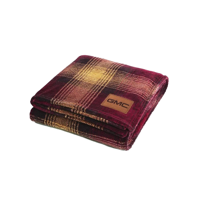 GMC Oversized Plaid Throw
