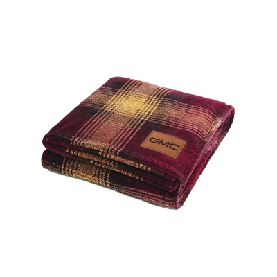 GMC Oversized Plaid Throw