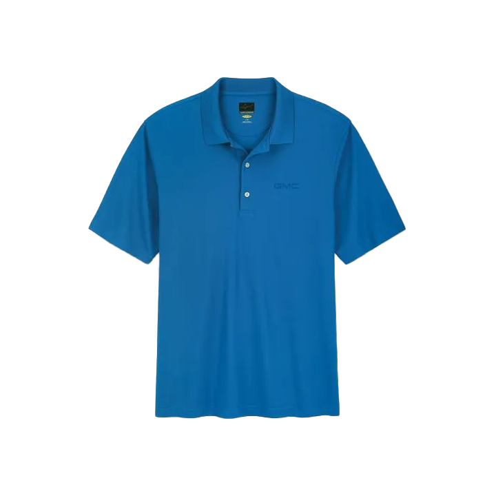 Dark Cyan GMC Greg Norman® Performance Mesh Polo