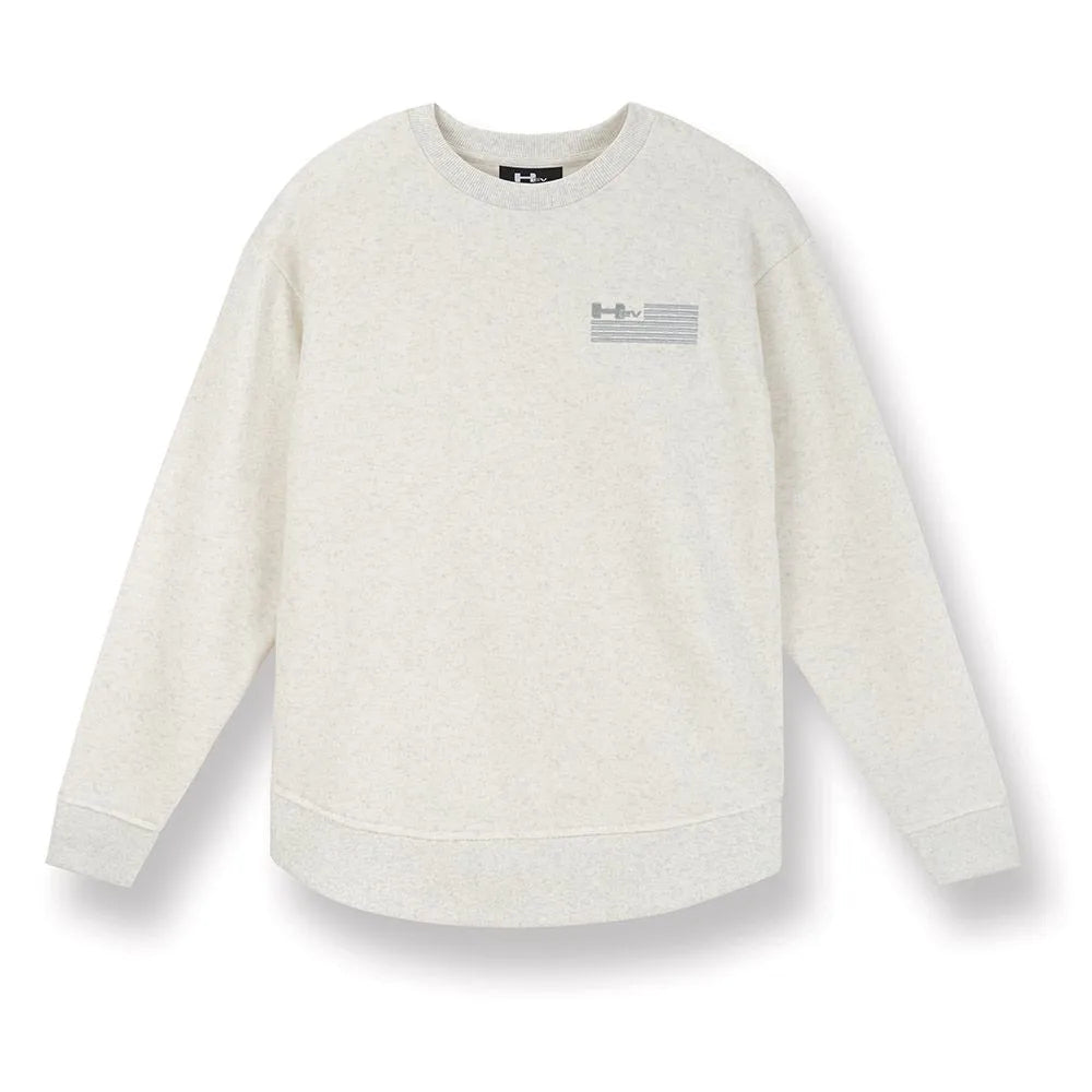 Light Gray HUMMER EV Ladies Tunic Fleece