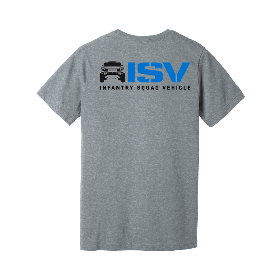 Light Slate Gray GM Defense ISV Unisex Heather Jersey T-Shirt