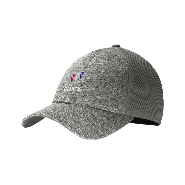 Dim Gray Buick Stretch Mesh Back Hat