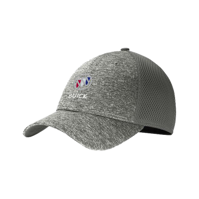 Dim Gray Buick Stretch Mesh Back Hat