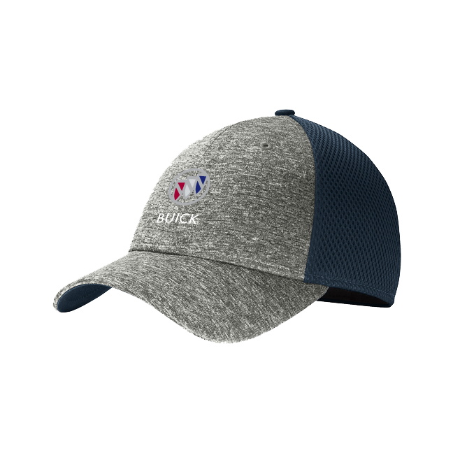 Dim Gray Buick Stretch Mesh Back Hat