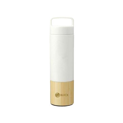 Light Gray Buick 18oz Welly Insulated Wide Mouth Bottle w/ Infuser