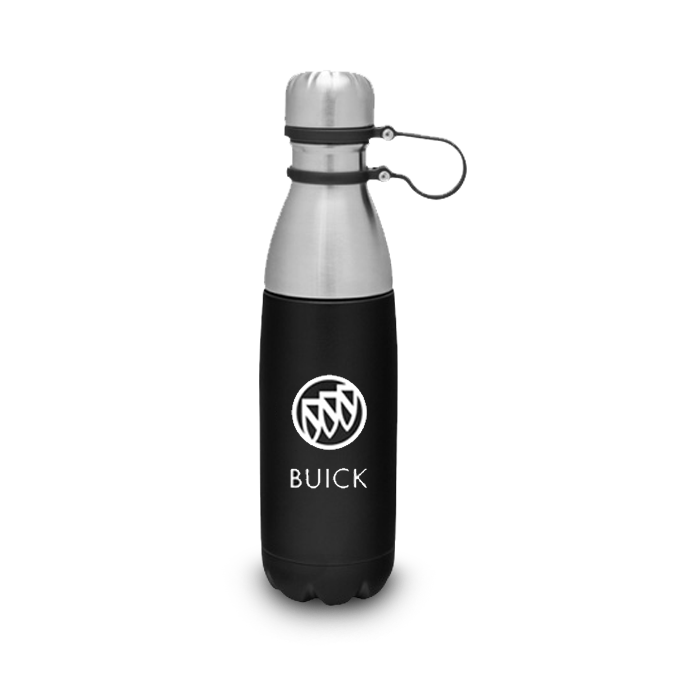 Gray Buick 17oz h2go Sync Dual Open Insulated Bottle