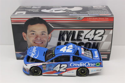 Kyle Larson 2018 Credit One Bank Stripe 1:24 Scale Nascar Diecast