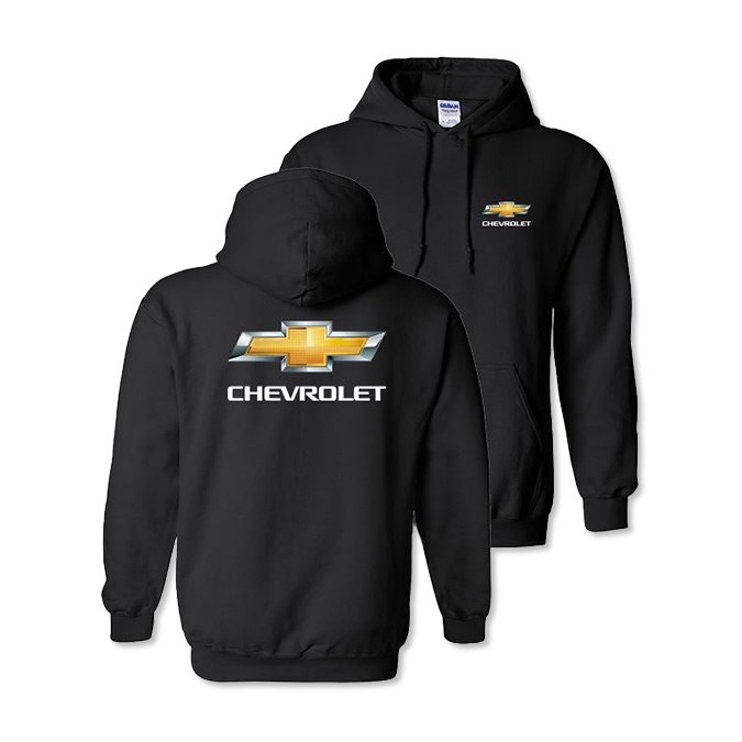 Chevrolet Gold Bowtie Pullover Hooded Sweatshirt