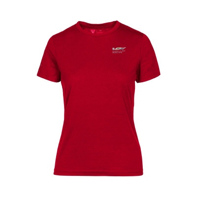 Cadillac Racing Women's Maddox Crew Neck Tee by Levelwear