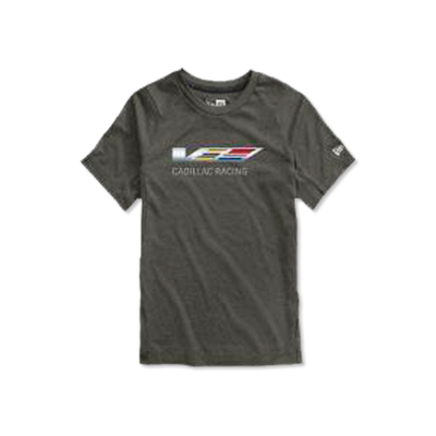 Dark Slate Gray Cadillac Racing Youth New Era Performance Tee
