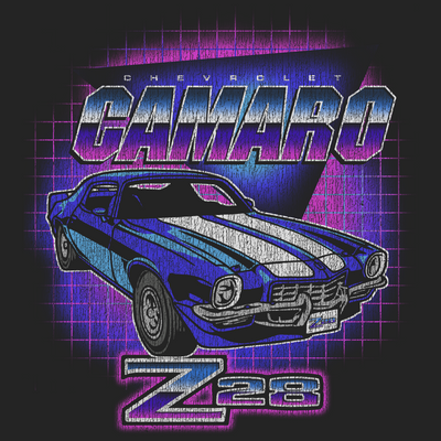 Camaro Z-28 Vaporwave T-Shirt