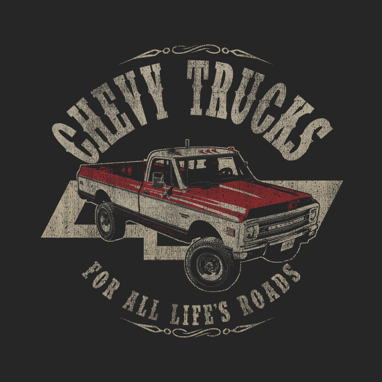 Chevrolet Trucks Arched T-Shirt