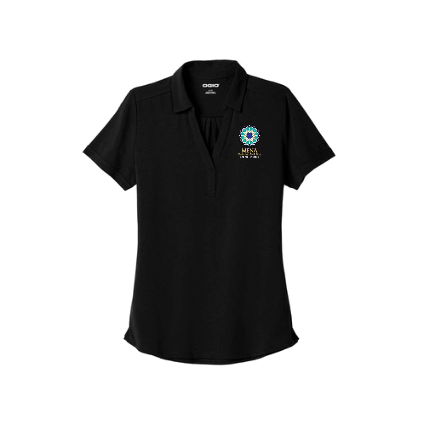 Black GM MENA ERG Women's OGIO Polo