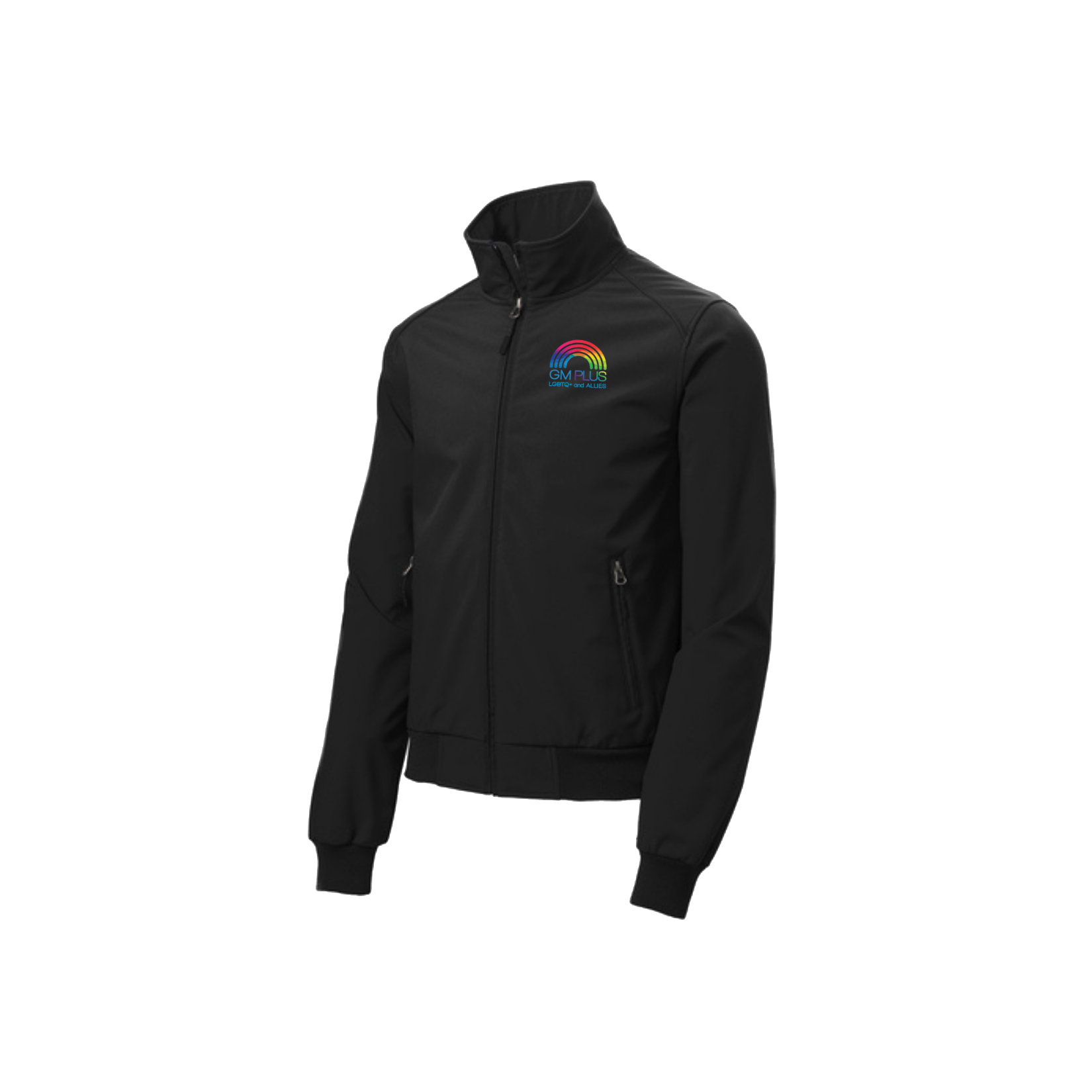Black GM PLUS ERG Men's Bomber Jacket