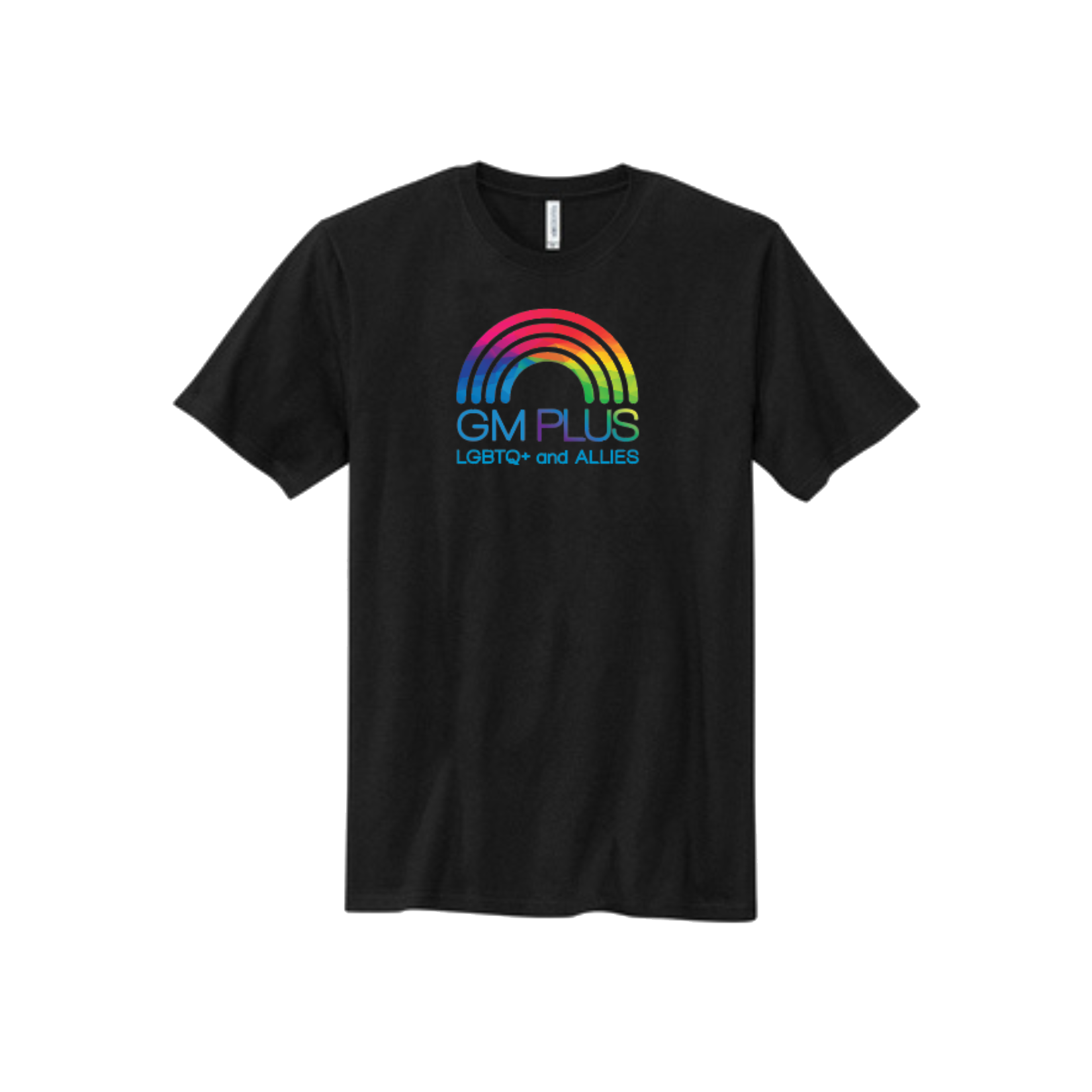 Black GM PLUS ERG USA Made T-Shirt