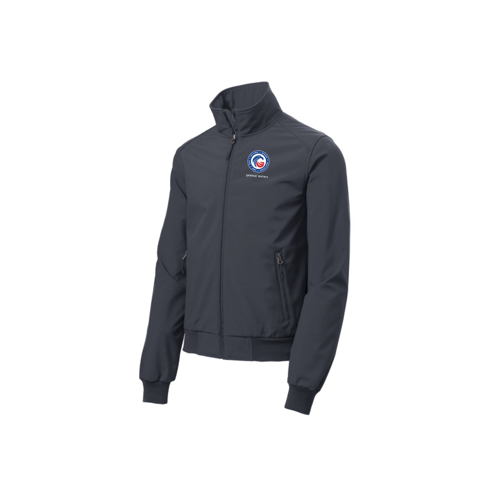 Dark Slate Gray GM Veterans ERG Men's Bomber Jacket