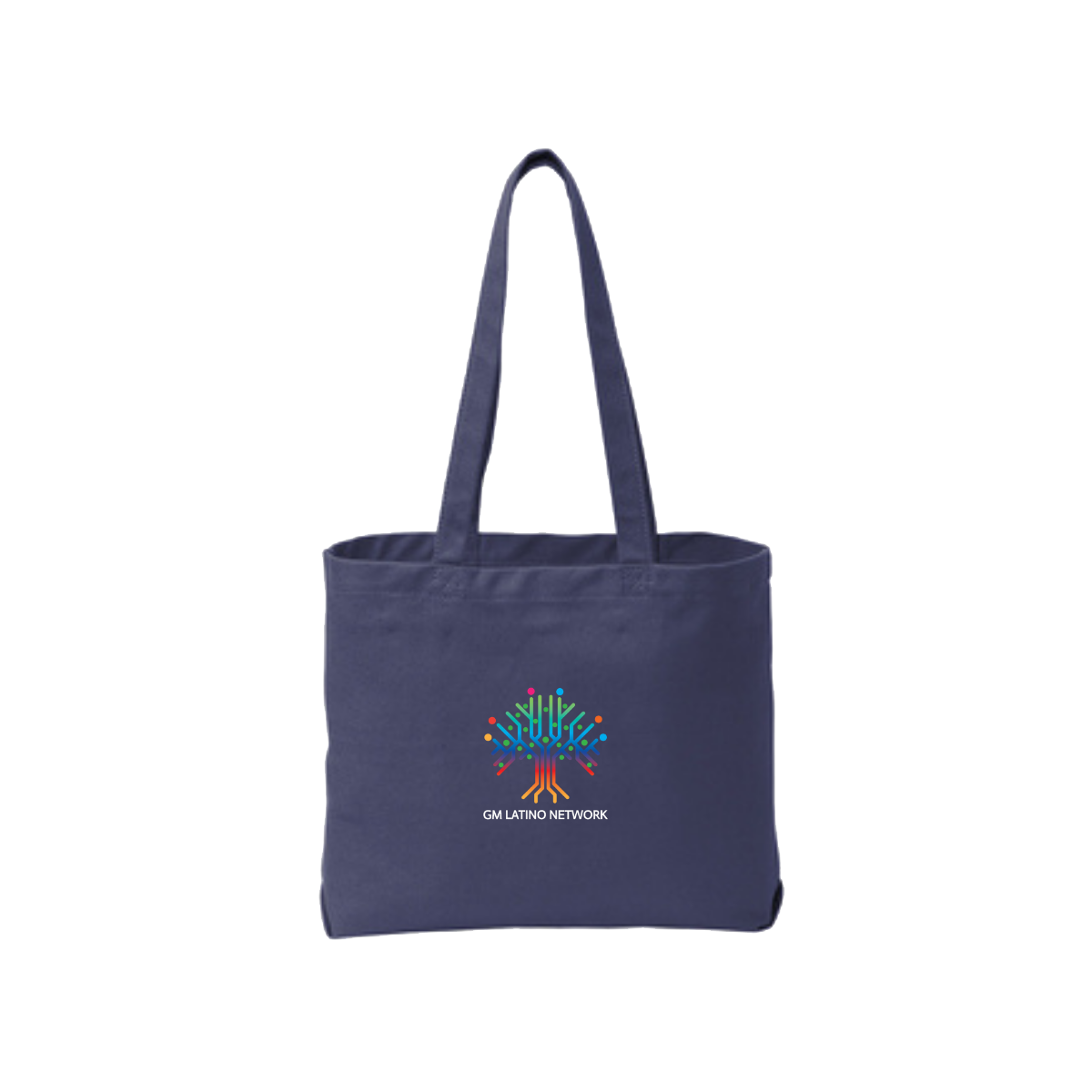 Dark Slate Gray GM Latino Network ERG Beach Tote