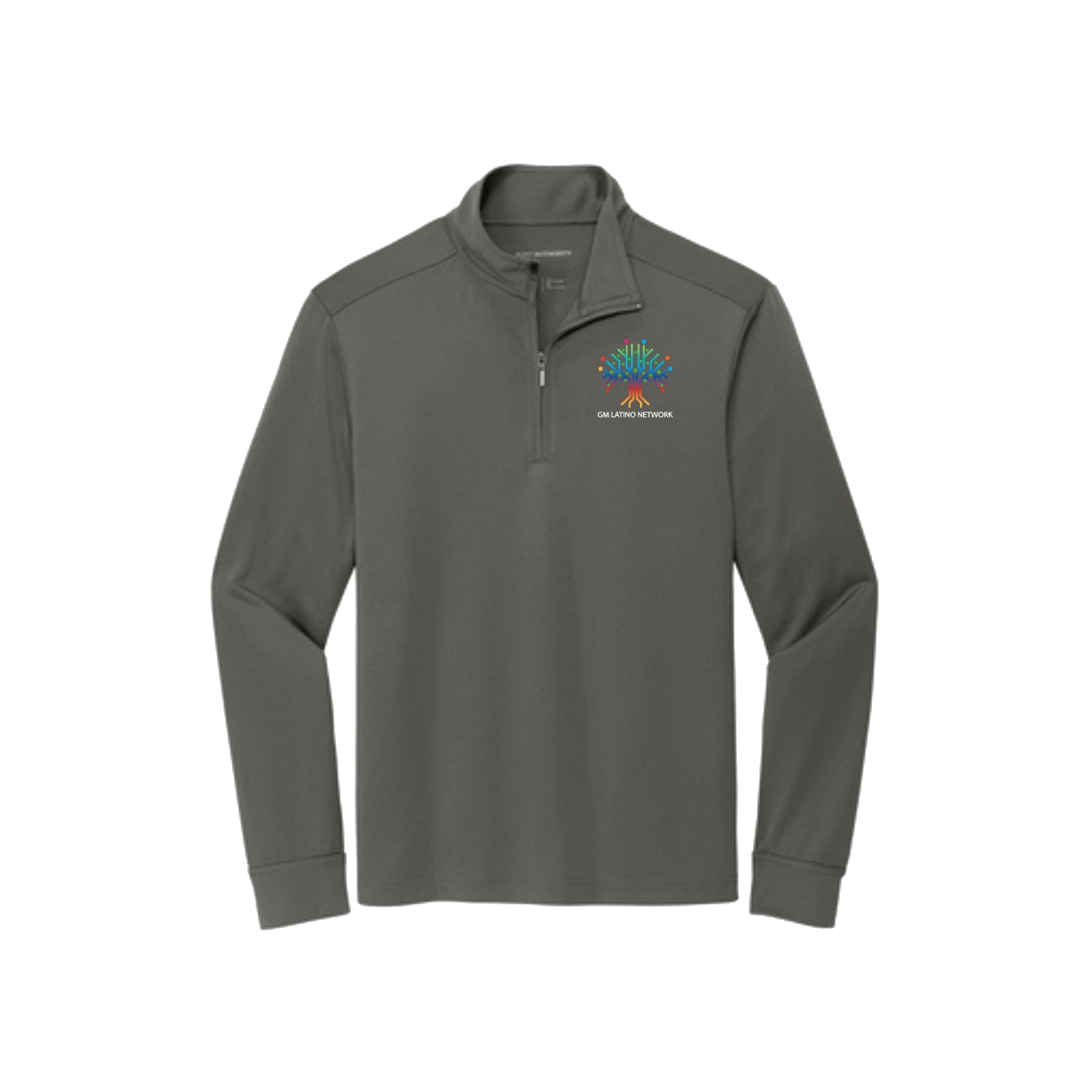 Dim Gray GM Latino Network ERG Snag-Proof 1/4-Zip