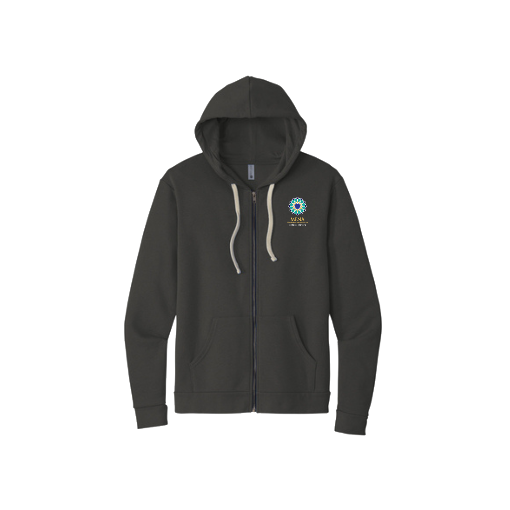 Dark Slate Gray GM MENA Zip-Up Hoodie