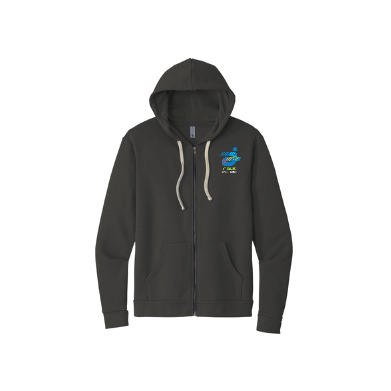 Dark Slate Gray GM ABLE ERG Zip-Up Hoodie