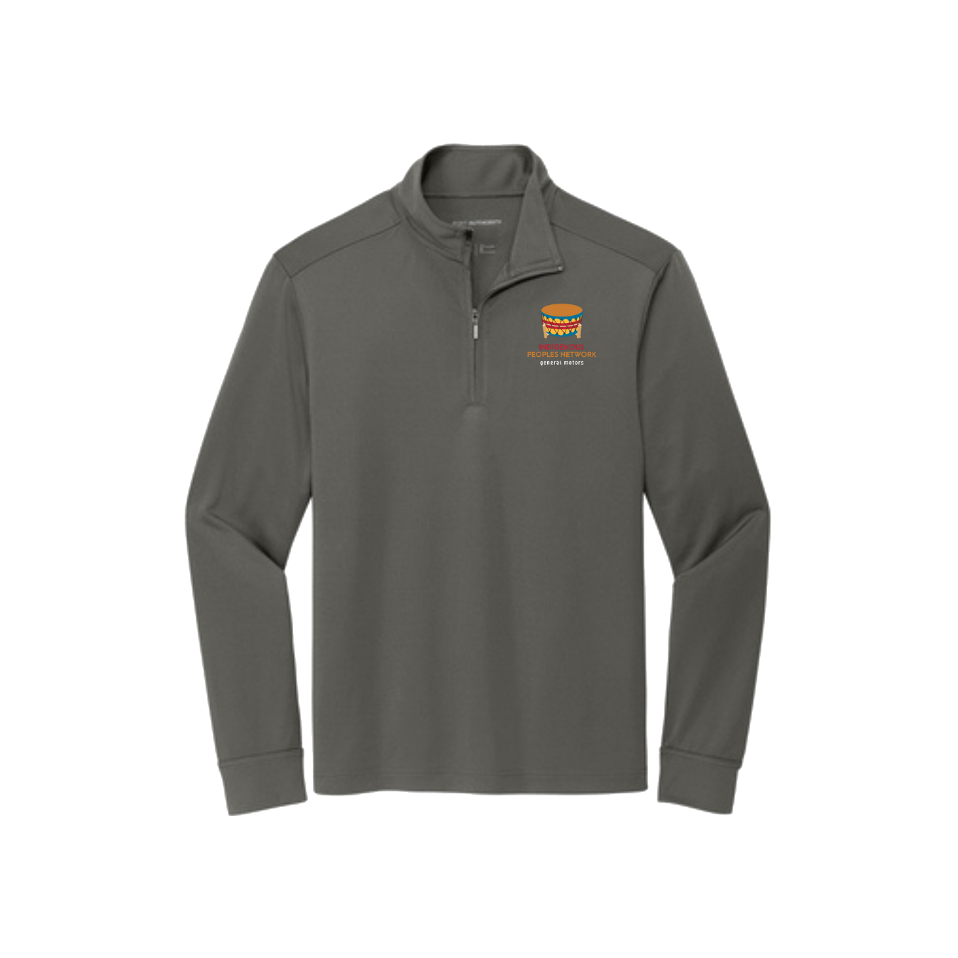 Dim Gray GM Indigenous Peoples Network ERG Snag-Proof 1/4-Zip