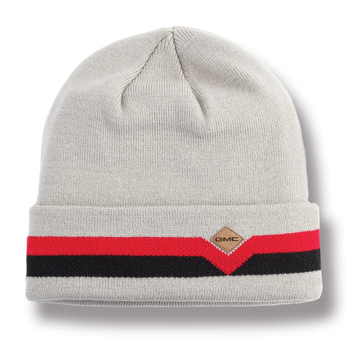 GMC Gray Striped Beanie