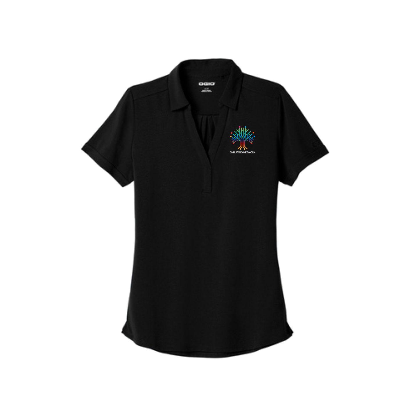 Black GM Latino Network ERG Women's OGIO Polo
