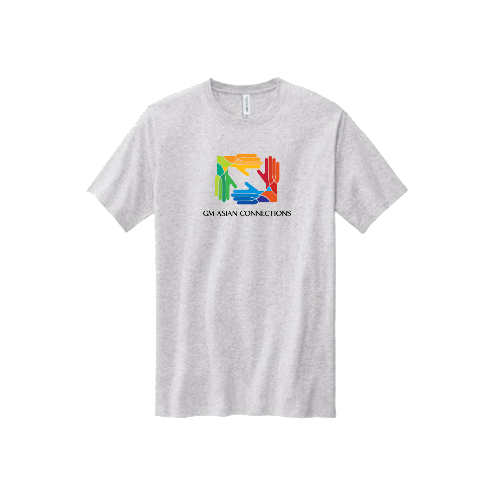 Light Gray GM Asian Connections ERG USA Made T-Shirt