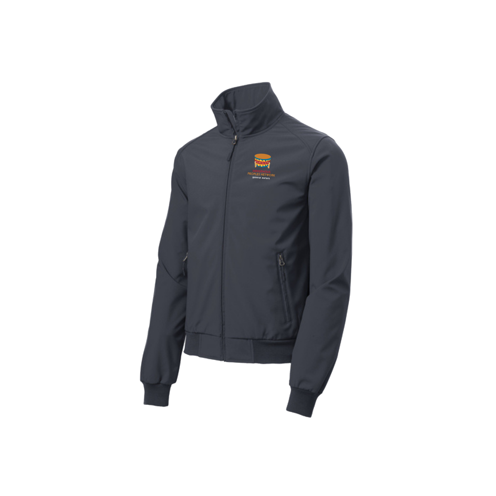 Dark Slate Gray GM Indigenous Peoples Network ERG Men's Bomber Jacket