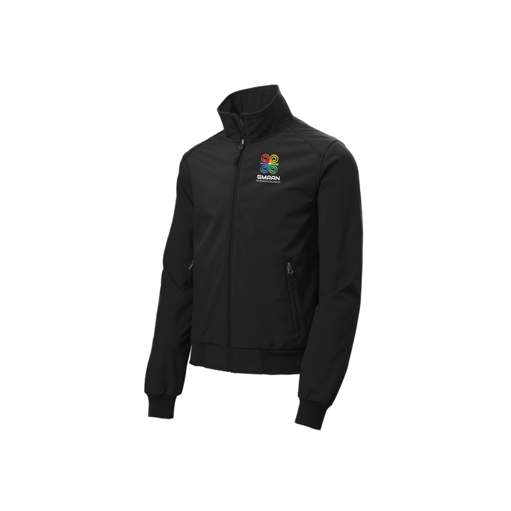 Black GM GMAAN ERG Men's Bomber Jacket