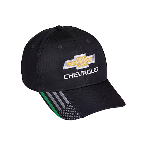 Chevrolet Gold Bowtie Military Service Cap