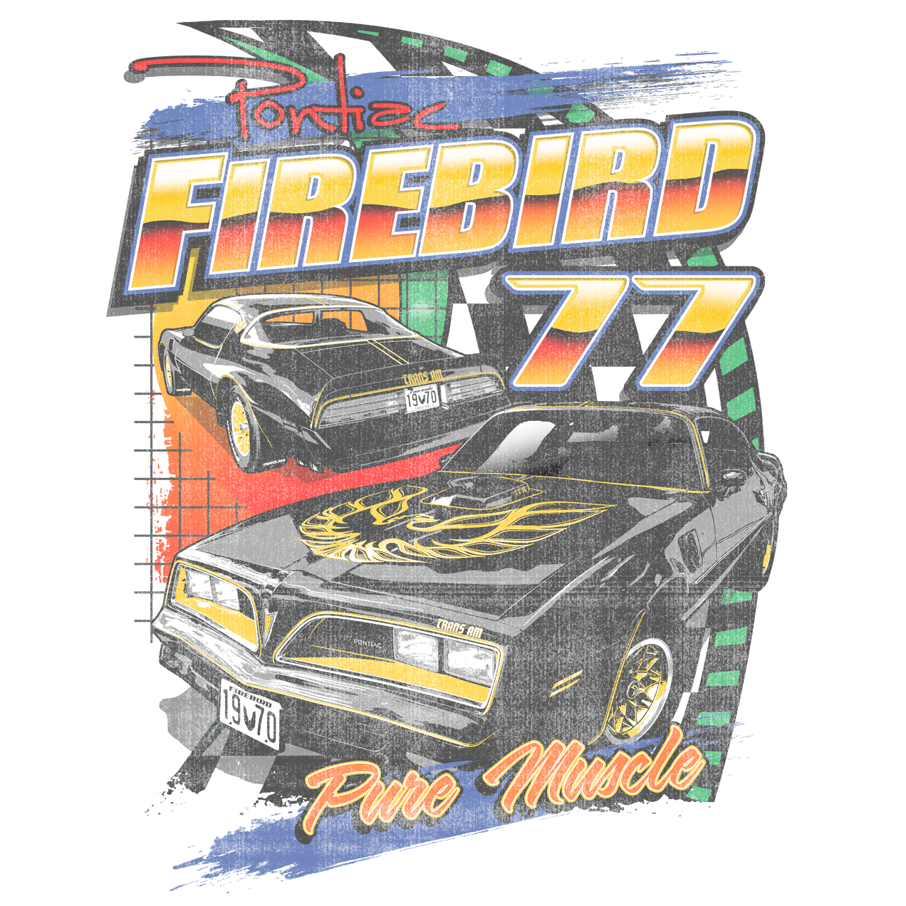 Firebird 77 Racing T-Shirt