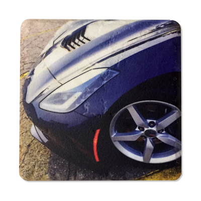 C7 Corvette Blue Picture Stone Coaster