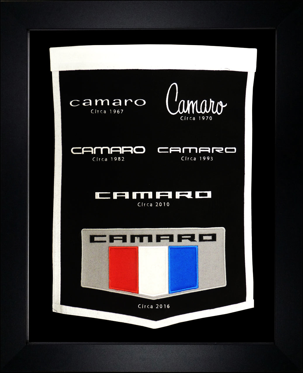 Black Camaro Generations Wool Banner
