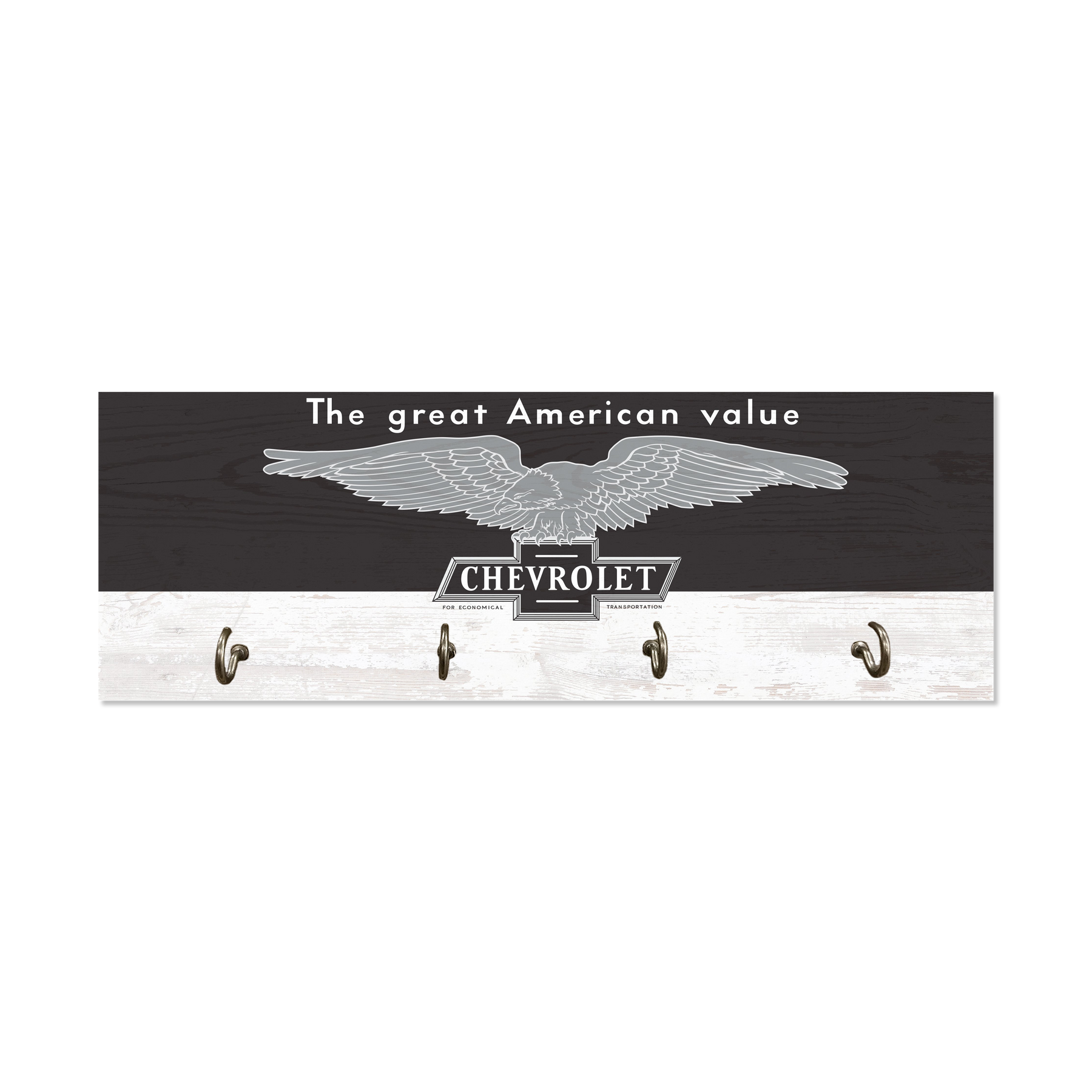 Chevrolet Eagle Wooden Key Rack GM Company Store