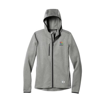 GMAAN OGIO Men's Hooded Full Zip Jacket Heather Grey