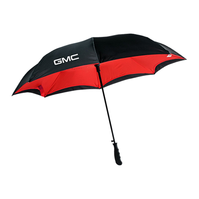 Black GMC Inverted Umbrella