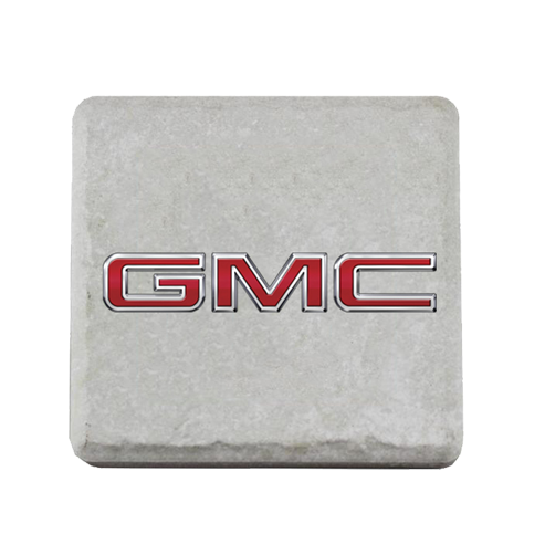 Gray GMC Stone Tile Coaster