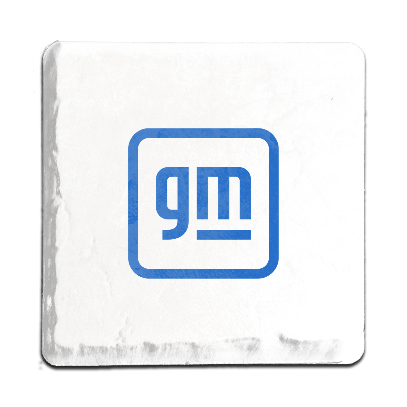 GM Logo Stone Tile Coaster