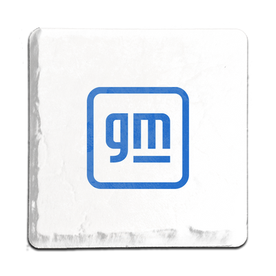 GM Logo Stone Tile Coaster