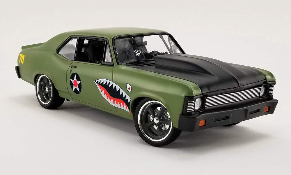 1970 Chevrolet Nova Street Fighter "Warhawk" 1:18 Scale Diecast