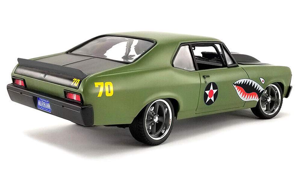 1970 Chevrolet Nova Street Fighter "Warhawk" 1:18 Scale Diecast