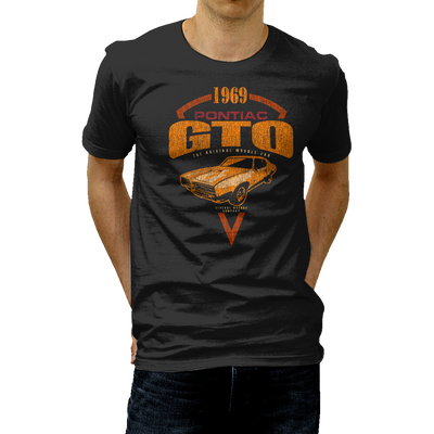 1969 Pontiac GTO Triangle T-Shirt