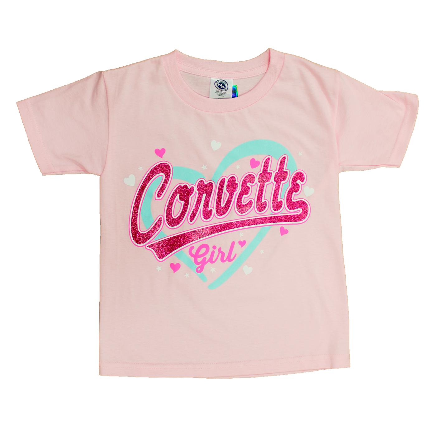 Corvette Girl Young Love Youth Tee