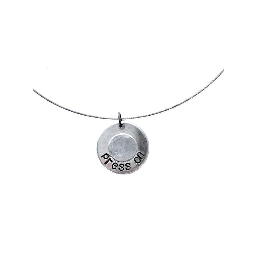 Gray Mend On The Move Heartfelt Necklace