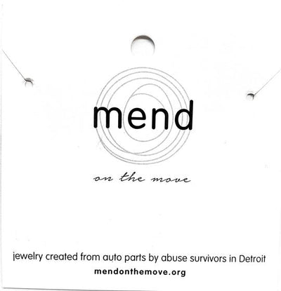 Black Mend On The Move Heartfelt Necklace