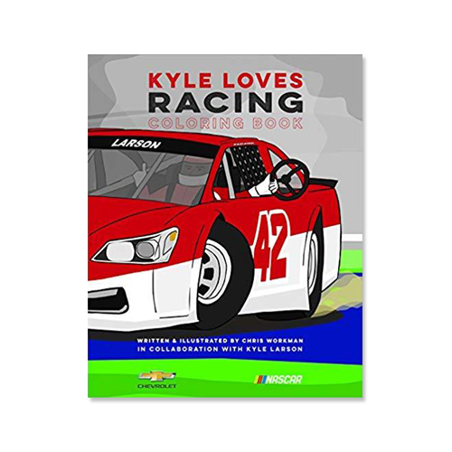 Kyle Loves Racing - Coloring Book
