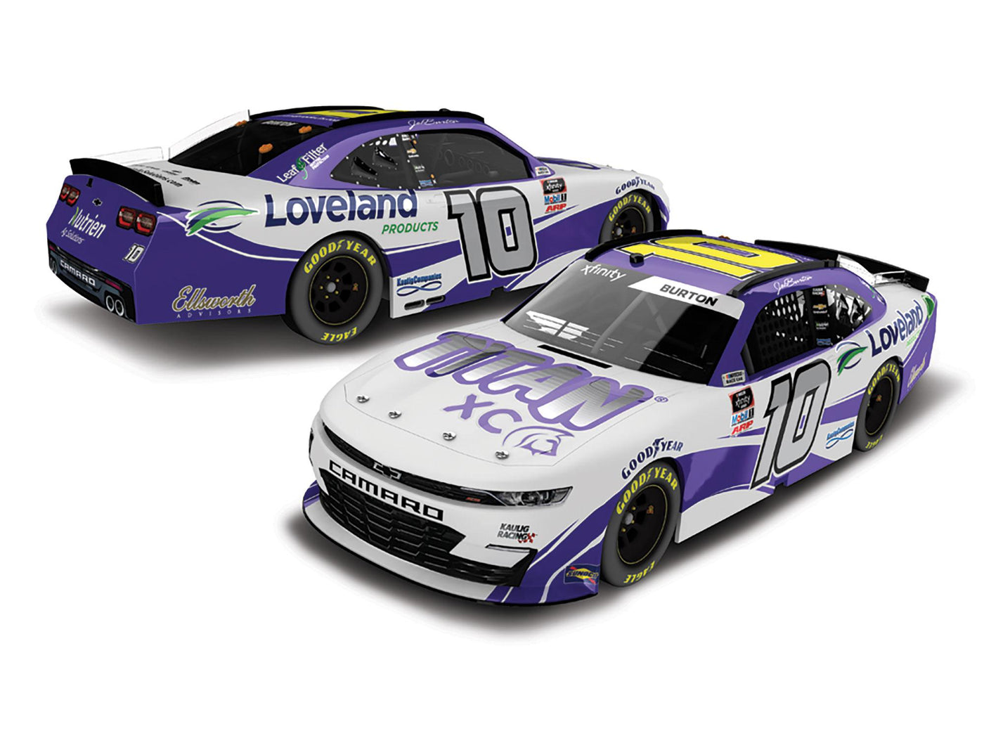 Jeb Burton Titan XC 1:24 Scale Nascar Die-Cast