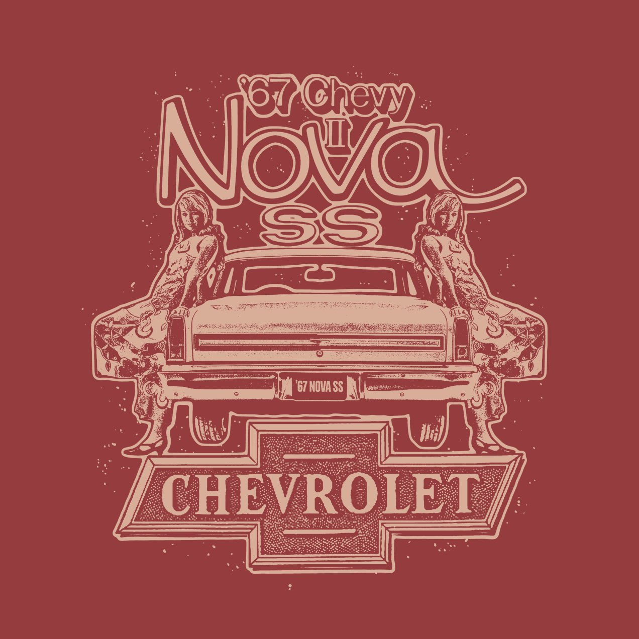 1967 Chevy Nova SS T-Shirt