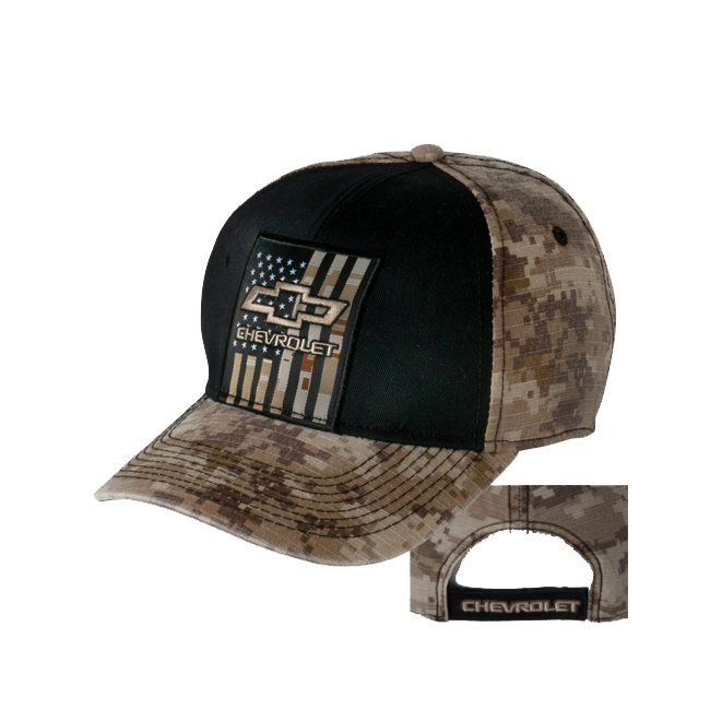 Digital Camouflage Chevrolet Bowtie Hat